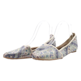 TAMARIS Espadrille Shoes Blue Canvas Womens UK 8