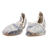 TAMARIS Espadrille Shoes Blue Canvas Womens UK 8