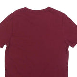 POLO RALPH LAUREN Mens Maroon Classic Cotton S Short Sleeve Crew Neck T-Shirt
