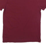 POLO RALPH LAUREN Mens Maroon Classic Cotton S Short Sleeve Crew Neck T-Shirt
