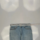 Levis 550 Jeans - 35W 34L Light Wash Cotton