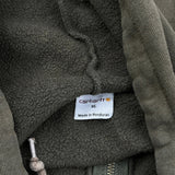 Carhartt Hoodie - XL Green Cotton