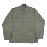 ROTHCO B.D.U Mens Green Button Cotton Blend Military Jacket S Combat Style