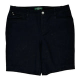Ralph Lauren Shorts - 32W UK 12 Black Cotton Blend