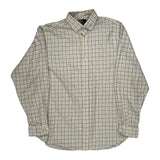 Polo By Ralph Lauren Checked Shirt - XL Blue Cotton