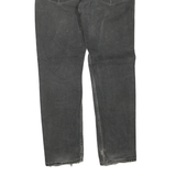 LEVI'S Womens Regular Fit Black Denim Jeans W32 L30 Cotton Blend Zip Pockets