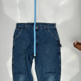 Carhartt Carpenter Jeans - 36W 32L Blue Cotton