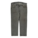 501 Levis Jeans - 38W 30L Grey Cotton