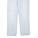 CARHARTT Mens Regular Fit Light Blue Denim Jeans W38 L32 Cotton Blend Zip