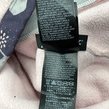 The North Face Floral Fleece Jacket - Large Pink Polyester