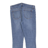 TOMMY HILFIGER Womens Slim Blue Denim Jeans W30 L27 Zip Closure Cotton Blend