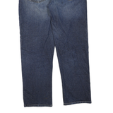 TOMMY HILFIGER Mens Blue Regular Straight Denim Dark W36 L30 Classic Design