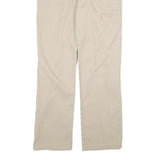 DICKIES Mens Cotton Beige Slim Straight Trousers W32 L31 Casual Workwear
