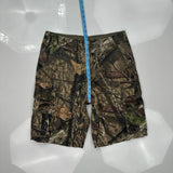 Faded Glory Camo Cargo Shorts - 34W 10L Camo Cotton