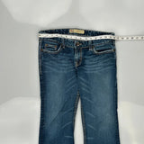 Bke Denim Boot Cut Jeans - 30W UK 8 Blue Cotton