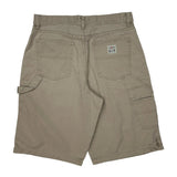 Age 16 Polo By Ralph Lauren Carpenter Shorts - Large Beige Cotton