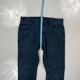 Tommy Hilfiger Cord Pants - 36″ Waist Blue Corduroy
