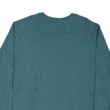 WRANGLER Mens Blue Long Sleeve Crew Neck T-Shirt XL Cotton Blend Classic Comfort
