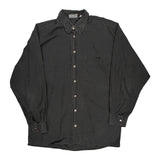 Versace V2 Classic Shirt - Large Black Cotton