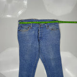 Levis 501 Jeans - 35W 27L Blue Denim