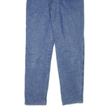 ENCINO Womens Jeans Blue Relaxed Straight Denim Medium W22 L27 Classic Fit Zip