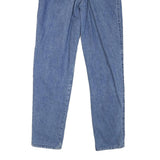 ENCINO Womens Jeans Blue Relaxed Straight Denim Medium W22 L27 Classic Fit Zip