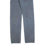 LEVI'S 501 Mens Jeans Blue Regular Straight Denim W34 L36 Classic Design Button