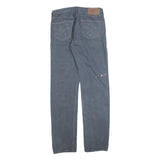 LEVI'S 501 Mens Jeans Blue Regular Straight Denim W34 L36 Classic Design Button