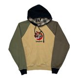Looney Tunes Characters Looney Tunes Cartoon Hoodie - Small Beige Cotton