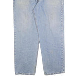 LEVI'S 550 Straight Mens Jeans Light Blue Relaxed Straight Denim W36 L29 Zip