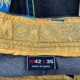 Eagle Embroidery Coogi Jeans - 42W 35L Blue Denim