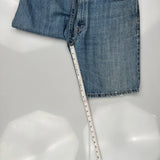 Levis Denim Shorts - 36W 10L Blue Cotton