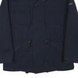 AMERIGO VESPUCCI Mens Navy Blue Outdoor Jacket XL Polyester Blend Zip