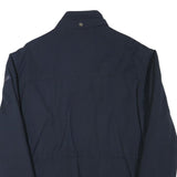 AMERIGO VESPUCCI Mens Navy Blue Outdoor Jacket XL Polyester Blend Zip