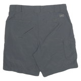 CHAPS Mens Shorts Grey Casual Cargo L W32 Lightweight Polyester Blend
