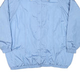 TUDOR COURT Womens Blue Button Jacket 2XL Polyester Blend Lightweight Classic