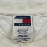 Tommy Jeans T-Shirt - XL Cream Cotton