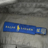 Ralph Lauren Tall Shirt - XL Green Cotton