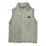 Patagonia Fleece Vest - 2XL Cream Polyester
