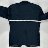 Burberry Blazer - Large Black Wool