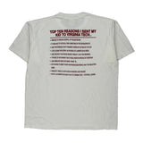 Virginia Tech Wear It Apparel Single Stitch T-Shirt - 2XL White Cotton