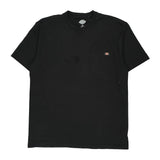 Dickies T-Shirt - Large Black Cotton