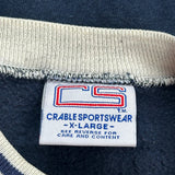 Chicago Bears Crable Football Sweatshirt - XL Navy Cotton Blend