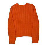Ralph Lauren Sweater - Large Orange Cotton