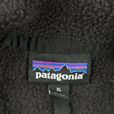 Patagonia Fleece Jacket - XL Black Polyester