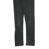 LEVI'S Mens Jeans Black Slim Skinny Denim W30 L32 Zip Cotton Blend Straight