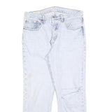 LEVI'S 501 BIG E Womens Jeans Blue Regular Straight Denim Light W33 L28 Classic