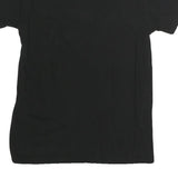 ADIDAS Womens Black Cotton Graphic T-Shirt S Short Sleeve Crew Neck Logo