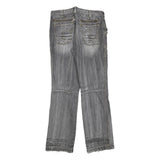 TWO BOXES Mens Regular Fit Blue Denim Straight Zip Jeans W33 L33 Cotton Blend