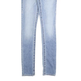 TRUE RELIGION Womens Slim Blue Denim Light Wash Jeans W26 L30 Stylish Comfort